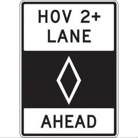 Accuform HOV SIGN 42 in  X 30 in  ENGINEERGRADE FRR672RA